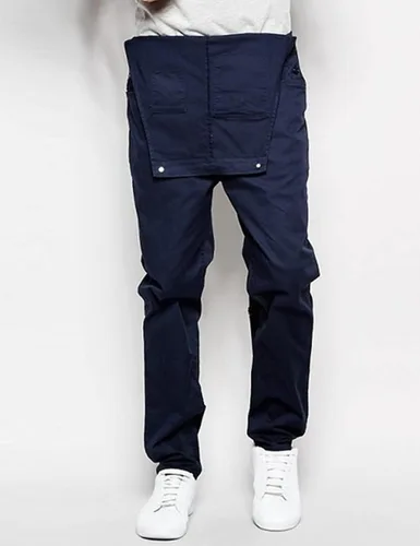 Vista 14 de Snoly Monos casuales de algodón para hombre con correas de hombro con pechera de camuflaje, pantalones largos