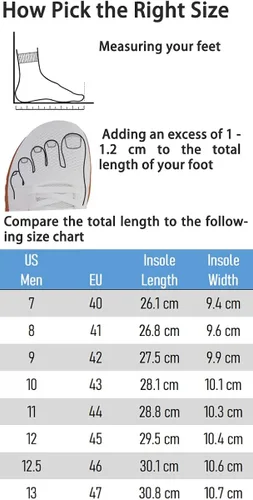 Vista 6 de WHITIN Zapatos de correr descalzos para hombre Zero-Drop Agarre agresivo