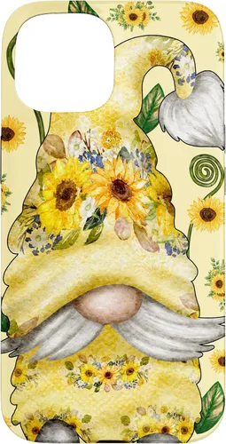 Vista 6 de Unique Sunflower Gnome for Spring and Summer Cute Pattern Case for iPhone 17