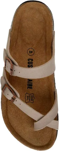 Vista 5 de CUSHIONAIRE Luna - Sandalias para mujer con plantilla de corcho para más comodidad