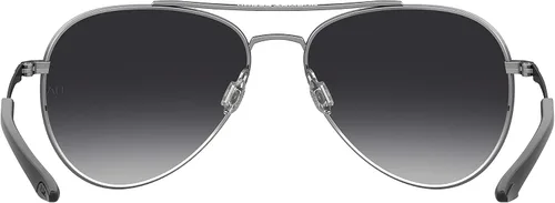 Vista 4 de Under Armour Gafas de sol UA Instinct Pilot para adultos, Rutenio Oscuro/Gris Polarizado