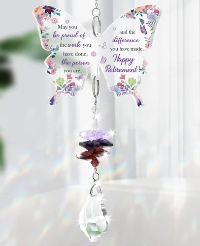 Vista 11 de Funnli Regalos para abuela, regalos de cumpleaños para abuela, atrapasoles de cristal, Navidad, cumpleaños, día de la madre, Acción de Gracias, día