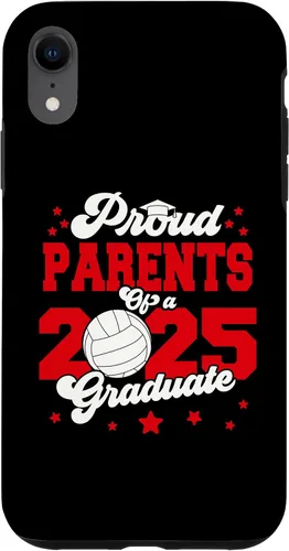 Vista 24 de iPhone 16 Parents of a 2025 Graduate Prom Graduation 25 VolleyBall Case