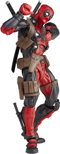 Vista 9 de figurecomplex Amazing Yamaguchi Series No.001 Deadpool Aproximadamente 6.299 in [Importación de Japón]