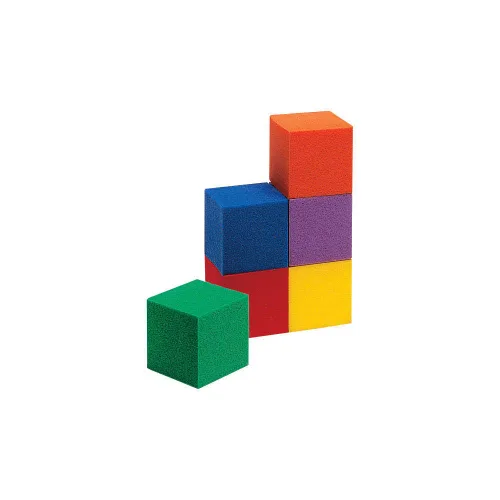 Vista 5 de hand2mind Bloques de madera, cubos de conteo para matemáticas infantiles, bloques de 1 pulgada para manualidades preescolares, manipuladores