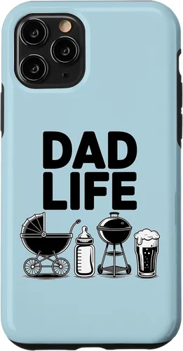 Vista 29 de Dad Life Beer Stroller Bottle Grill Adorable Father Case for iPhone 16