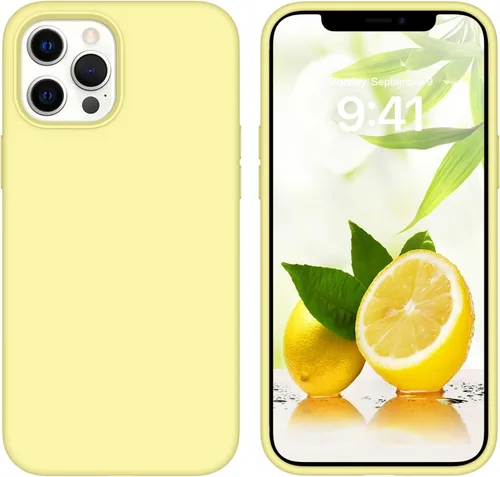 Vista 95 de GUAGUA Funda compatible con iPhone 17 Pro Max de 6.9 pulgadas, silicona líquida, goma de gel suave, delgada, forro de microfibra delgada