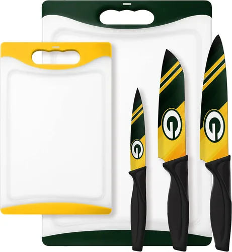 Vista 11 de The Sports Vault NFL unisex-adult 5-Piece & Cutting Board Set