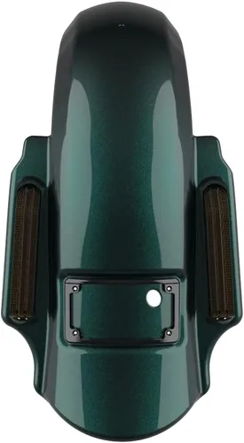Vista 27 de Advanblack Dominator - Guardabarros trasero estirado para Harley Davidson Touring 2014+, deslizamiento de treet, Road Glide