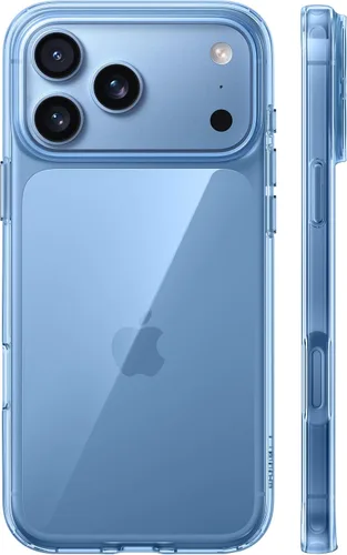 Vista 15 de TORRAS Funda para iPhone 18 Pro Crystal Borgoña, antiamarilleamiento 6.3" Borgoña transparente
