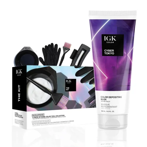 Vista 27 de IGK - Máscara de depósito de color A La Plage Boosts Shine & Enhances Blonde Tones, Refreshes Color, Conditioning Treatment, Vegan + Cruelty-Free