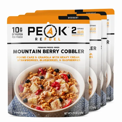 Vista 21 de Peak Refuel Fudge Brownie Bites, refrigerio liofilizado para camping, 1