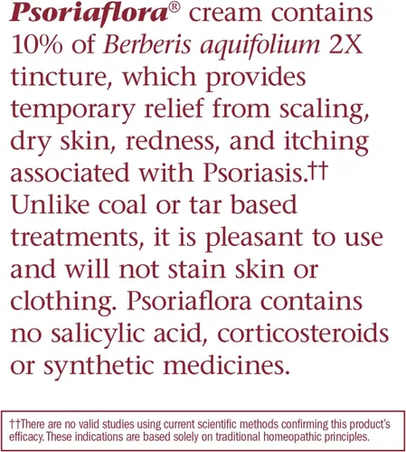 Vista 4 de Boericke & Tafel Psoriaflora - Crema tropical, marcas Nature's Way, 1 onza