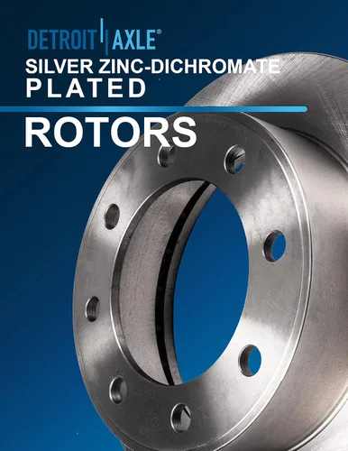 Vista 68 de Detroit Axle - Rotores de freno delantero para 04-13 Mazda 3 Rotores de frenos de disco 06-15 Mazda 5 Reemplazo: Rotor regular delantero de 11.81