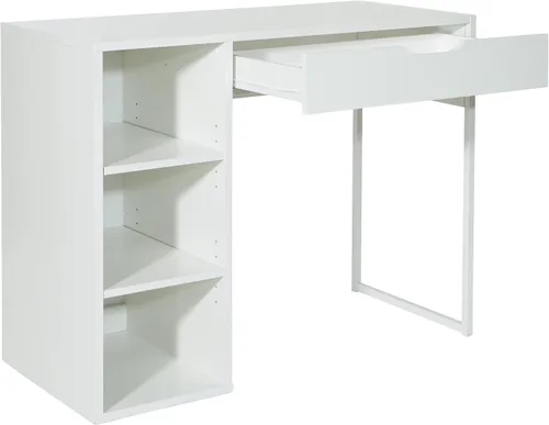 Vista 10 de OSP Home Furnishings Ravel - Escritorio de 40 pulgadas de ancho, roble gris