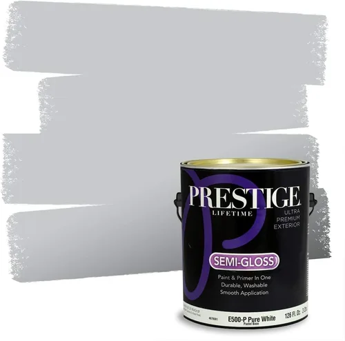 Vista 48 de Prestige Paints - 2 en 1, pintura base y pintura de exterior, P400-D-SW7053