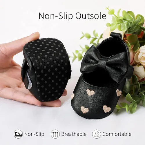 Vista 4 de PATPAT Zapatos de bebé para niña y niño material respetuoso con la piel Zapatos de bebé niña Botines para bebés Zapatos para caminar Zapatos de bebé