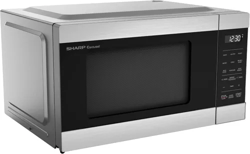 Vista 14 de Sharp Carousel® SMC0985KS - Horno microondas de convección 3 en 1 con freidora de aire, 0.9 pies cúbicos, 900 W, acero inoxidable