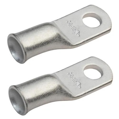 Vista 236 de SELTERM 5 piezas terminales de cable de cobre estañado 1/0 AWG perno de 1/2", extremos de cable de batería, terminales de anillo, conectores