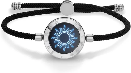 Vista 7 de TOTWOO Pulseras táctiles de larga distancia con sol y luna para parejas