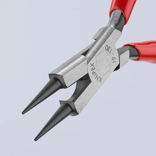 Vista 5 de KNIPEX Herramientas 19 01 130 Alicates de joyería de nariz redonda con bordes de corte