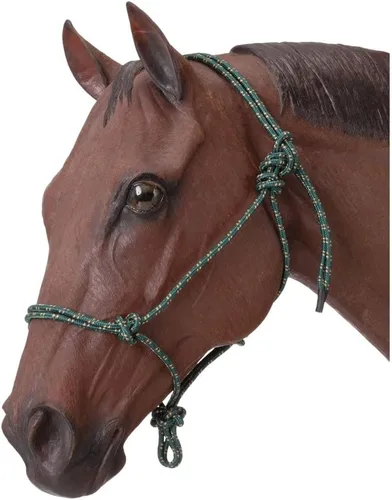 Vista 3 de Tough 1 Cuerda de caballo con lazo de polirrope, negro
