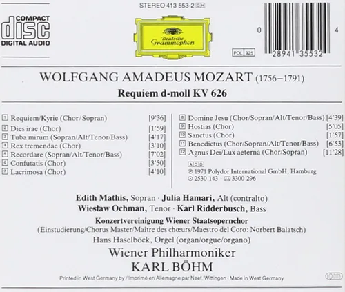 Vista 2 de Mozart: Requiem