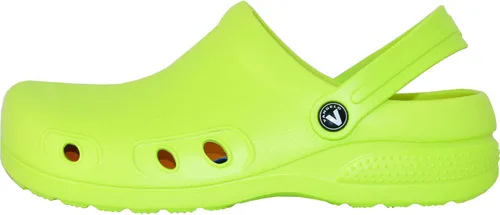Vista 6 de VANGELO Zuecos profesionales antideslizantes para hombre, zapatos de trabajo para enfermera, zapatos de chef, zapatos de chef, color negro, blanco