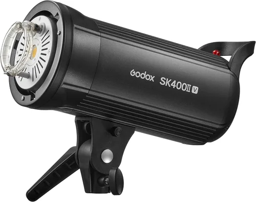 Vista 2 de Godox 2 x SK400II-V 800Ws Kit de luz de flash estroboscópico monolight para fotografía de estudio