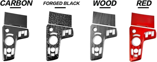 Vista 2 de YOUTOOCAR Cubierta interior del panel de cambio de marchas de coche estilo fibra de carbono compatible con accesorios KIA Sportage 2023