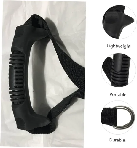 Vista 9 de BESPORTBLE 2 unids Fitness Handle Banda de Resistencia Mango de Entrenamiento Fitness Tirador de Cuerda Mango Deportivo Mango de Ejercicio Agarre