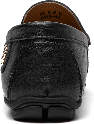 Vista 6 de Go Tour Mocasines casuales de cuero para hombre