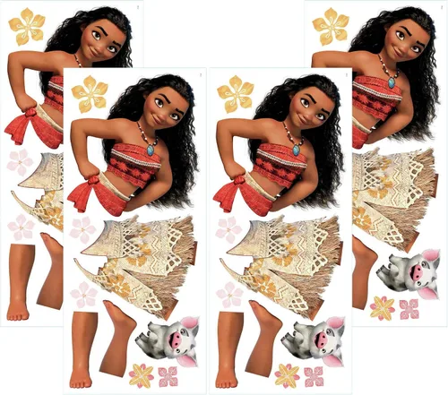 Vista 3 de RoomMates RMK3383GM calcomanías para pared gigantes autoadhesivas de Disney Moana