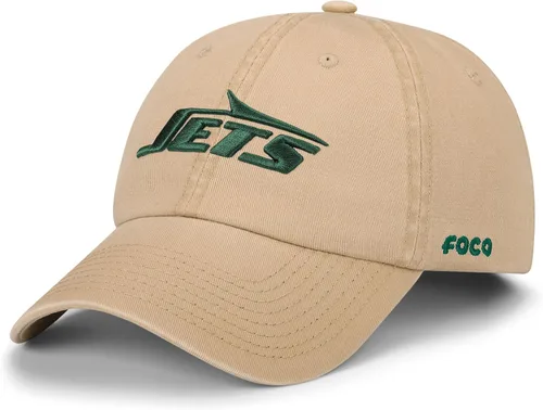 Vista 8 de FOCO NFL Mens NFL Team Logo Khaki Casual Hat Caps
