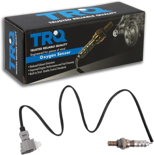 Vista 60 de TRQ Sensor de Oxígeno O2 de 4 Hilos de Banda Estrecha Compatible con VW Atlas 2.0L 2018-21, VW GTI 2.0L 2016-18, Audi A3 Quattro 2.0L 2015-18, VW