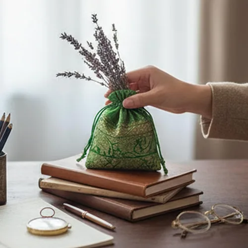 Vista 9 de Touchstone Drawstring Bags Indian Handcrafted Pouches Potli for Gifts Elefante_Multicolor (paquete de 20)