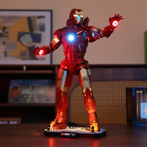 Vista 14 de LIGHTAILING Luz para Lego- 76269 Avengers-Tower - Kit de iluminación LED compatible con el modelo de bloques de construcción Lego - NO incluido