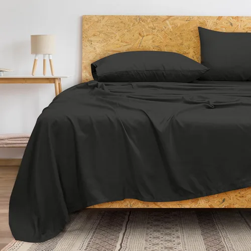 Vista 8 de Royale Linens Sábana encimera de 300 hilos de 100 % algodón peinado de fibras largas, súper suave, sábana encimera de tamaño individual se vende por
