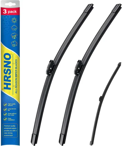 Vista 21 de Limpiaparabrisas de 15"+15" con juegos de escobillas limpiaparabrisas traseras de 13", repuesto automotriz para Jeep Wrangler 2007-2017, escobillas