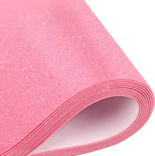Vista 16 de 20 hojas de papel con purpurina para manualidades, niños, Halloween, Acción de Gracias, Navidad, decoración de otoño, papel de cartulina A4