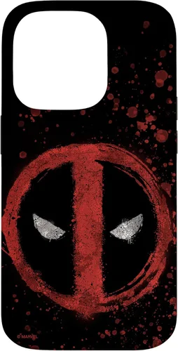 Vista 17 de Marvel Deadpool Wade Wilson Icon Paint Splatter - Carcasa para iPhone 17