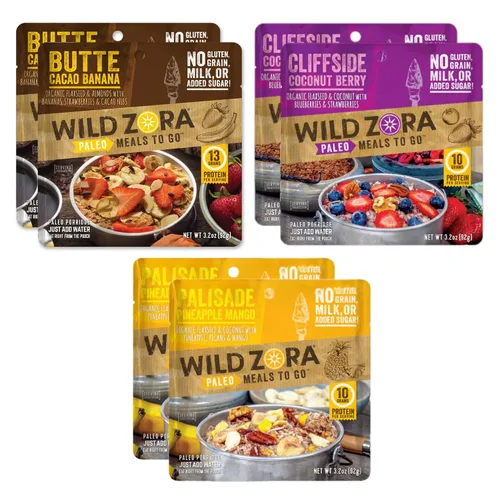 Vista 8 de Comida preparada paleo Wild Zora (porción individual)