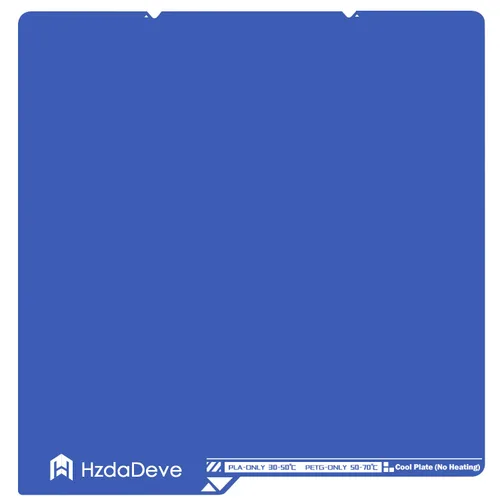 Vista 8 de HzdaDeve Placa de enfriamiento mejorada para A1 Mini Placa de construcción en frío de baja temperatura 183.5X183.5MM Placa de doble cara lisa Hoja