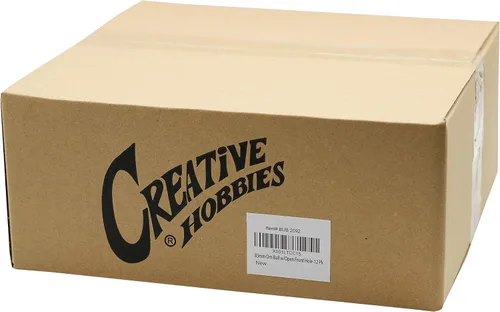 Vista 3 de Creative Hobbies Esferas decorativas de plástico transparente, parte delantera abierta con parte inferior plana, ideales para terrarios, 3.25