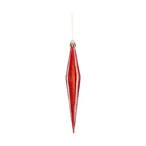 Vista 2 de Adorno Navideño Krist+ Rojo PVC 8,5 x 3,5 x 19 cm Alargado