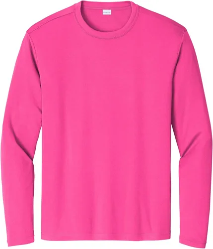 Vista 11 de SPORT-TEK Camiseta de manga larga PosiCharge Competitor Azul atómico