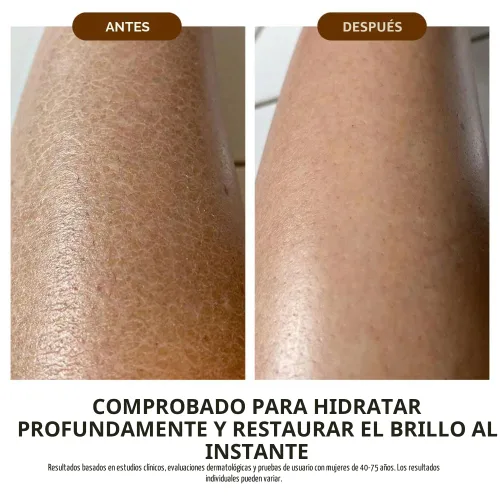 Vista 3 de GODA Aceite Corporal de Seda para Mujeres - Fórmula Reafirmante y Antienvejecimiento Hidratante, Hidratación para Piel Arrugadita Después