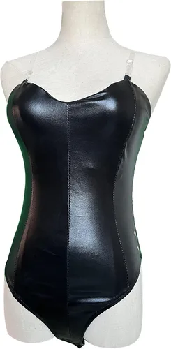 Vista 6 de Hanchengshangwu Disfraz de conejito para mujer disfraz de cosplay de una pieza