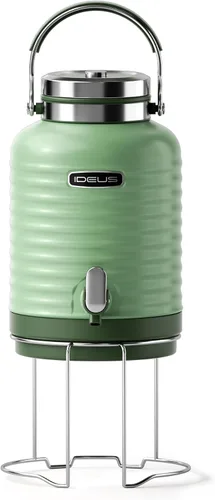 Vista 10 de IDEUS Jarra térmica para café 68oz (2,000ml), Jarra de acero inoxidable de doble pared aislada al vacío, Jarra de agua, servidor de café
