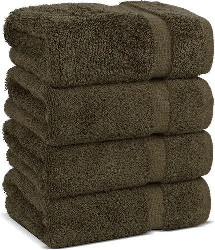 Vista 49 de Chakir Turkish Linens Toallas turcas de alta calidad 100% algodón para baño, toallas de baño grandes de 30 x 60 pulgadas (4 piezas, aguamarina)